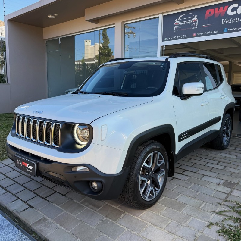 renegade 1.8 16v flex longitude 4p automatico 2021 bento goncalves