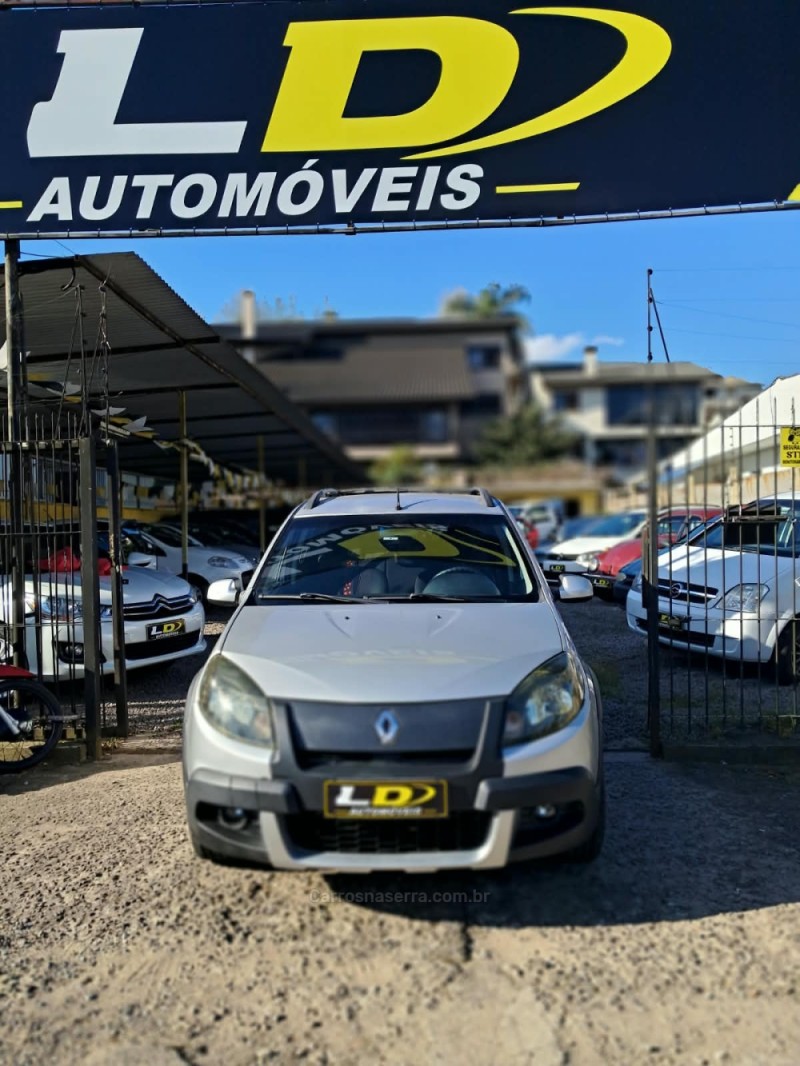 sandero 1.6 stepway 16v flex 4p manual 2012 caxias do sul