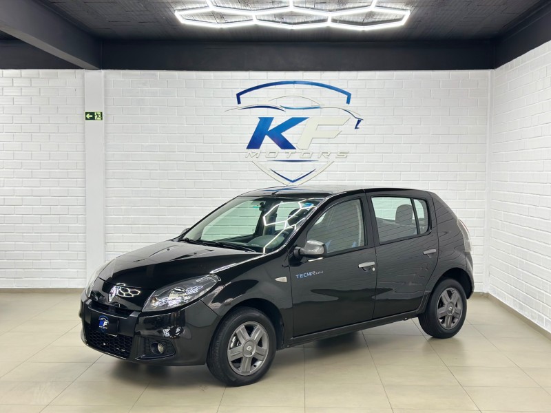 sandero 1.0 tech run 16v flex 4p manual 2014 novo hamburgo