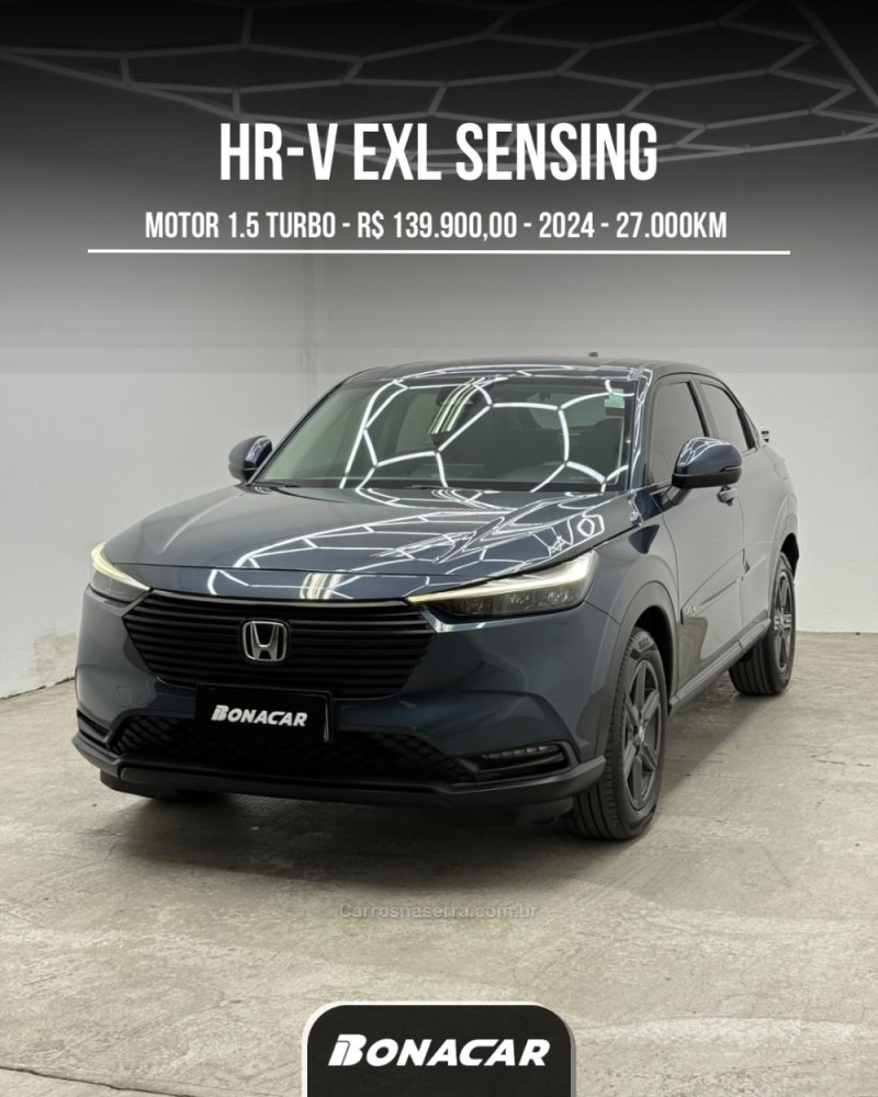 hr v 1.5 ex sensing 16v 4p automatico 2024 caxias do sul