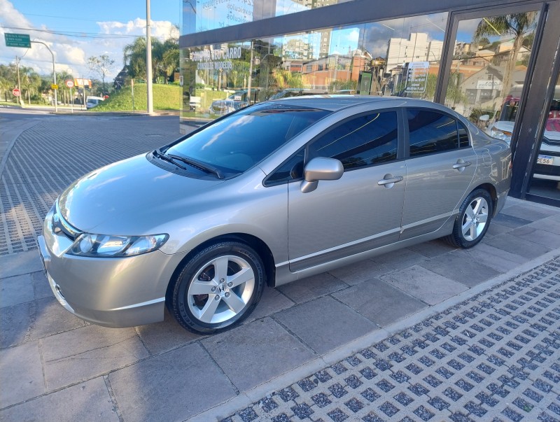 civic 1.8 lxs 16v flex 4p automatico 2008 caxias do sul