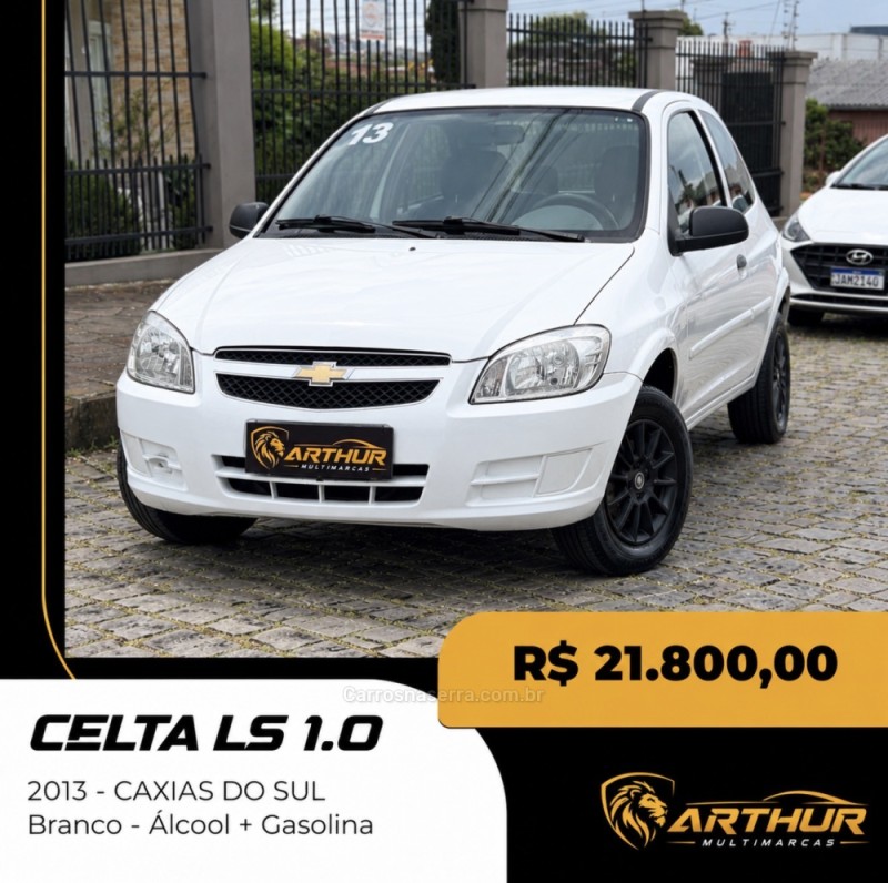 celta 1.0 mpfi ls 8v flex 2p manual 2013 caxias do sul