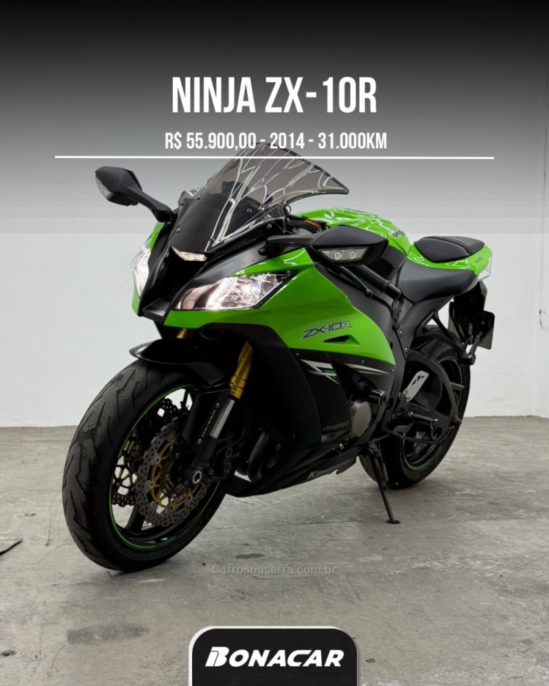 ninja zx 10r abs 2014 caxias do sul