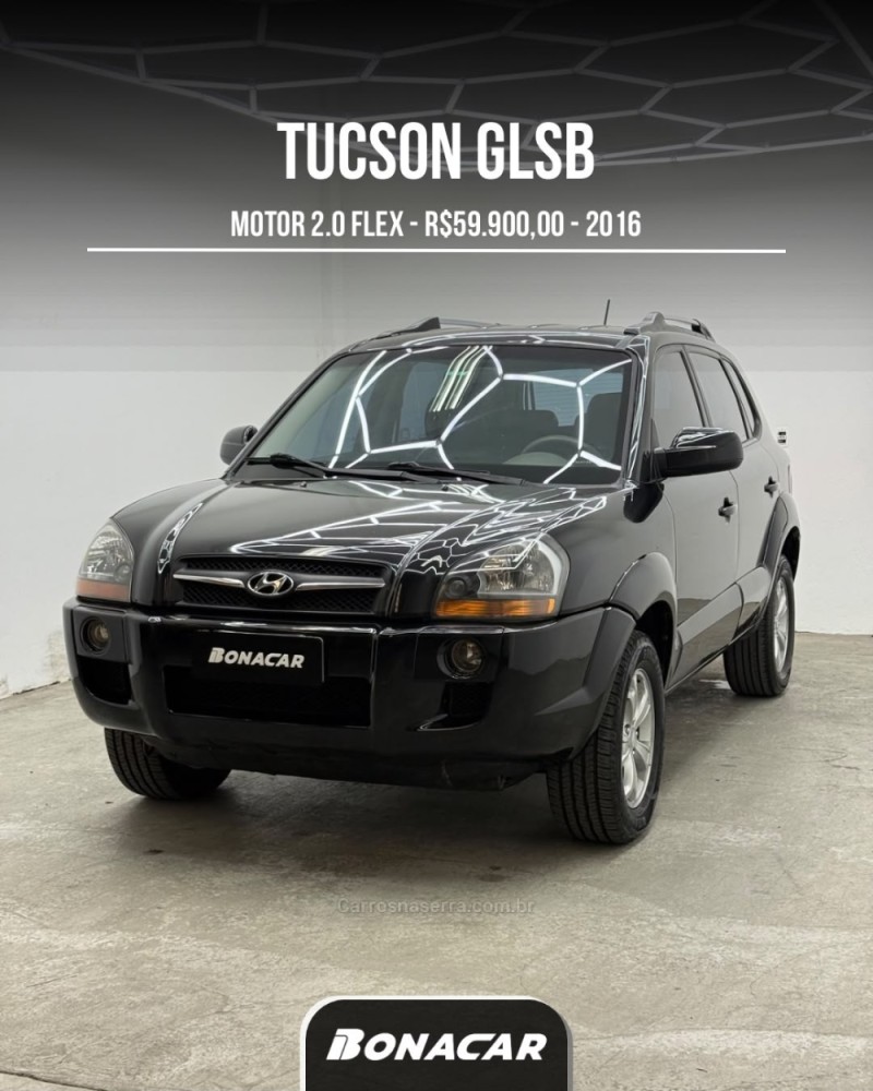 TUCSON 2.0 MPFI GLS BASE 16V 143CV 2WD FLEX 4P AUTOMÁTICO