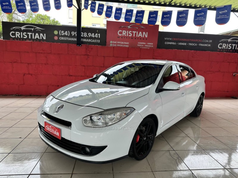 fluence 2.0 dynamique 16v flex 4p automatico 2013 caxias do sul