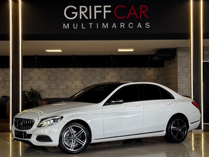 c 180 1.6 cgi 16v turbo flex 4p automatico 2015 dois irmaos