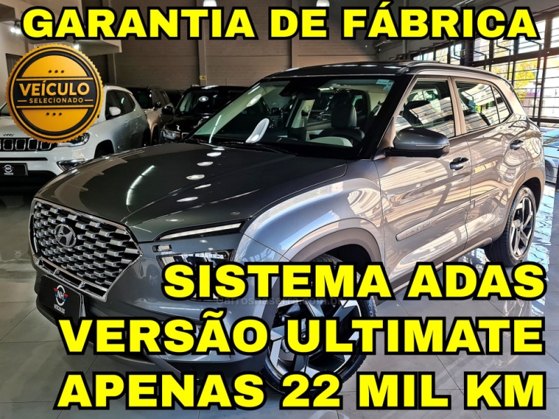 creta 2.0 ultimate 16v flex 4p automatico 2024 novo hamburgo