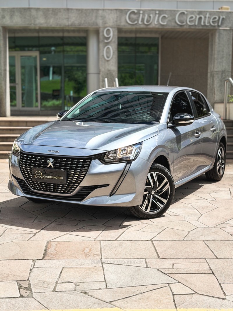 208 1.0 allure 200 turbo flex 4p automatico 2024 novo hamburgo