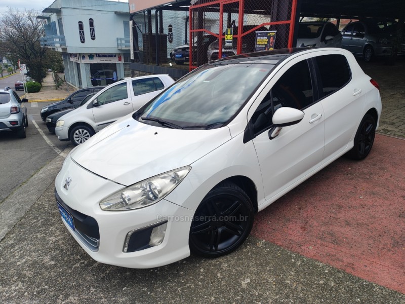 308 2.0 allure 16v flex 4p automatico 2014 farroupilha