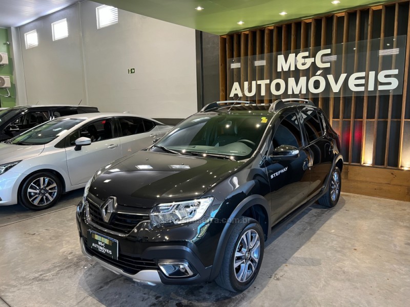 sandero 1.6 stepway iconic x tronic 16v flex 4p automatico 2022 caxias do sul