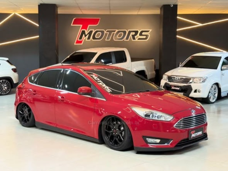 focus 2.0 titanium plus 16v flex 4p automatico 2016 novo hamburgo