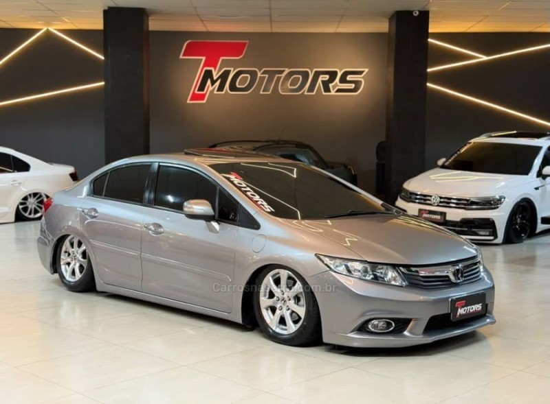 civic 1.8 exs 16v flex 4p automatico 2013 novo hamburgo