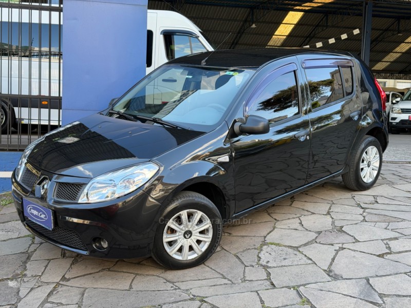 sandero 1.0 authentique 16v flex 4p manual 2011 caxias do sul