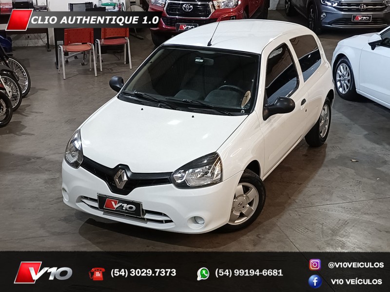 Renault Clio 1.0 AUTHENTIQUE 16V FLEX 2P MANUAL 2013