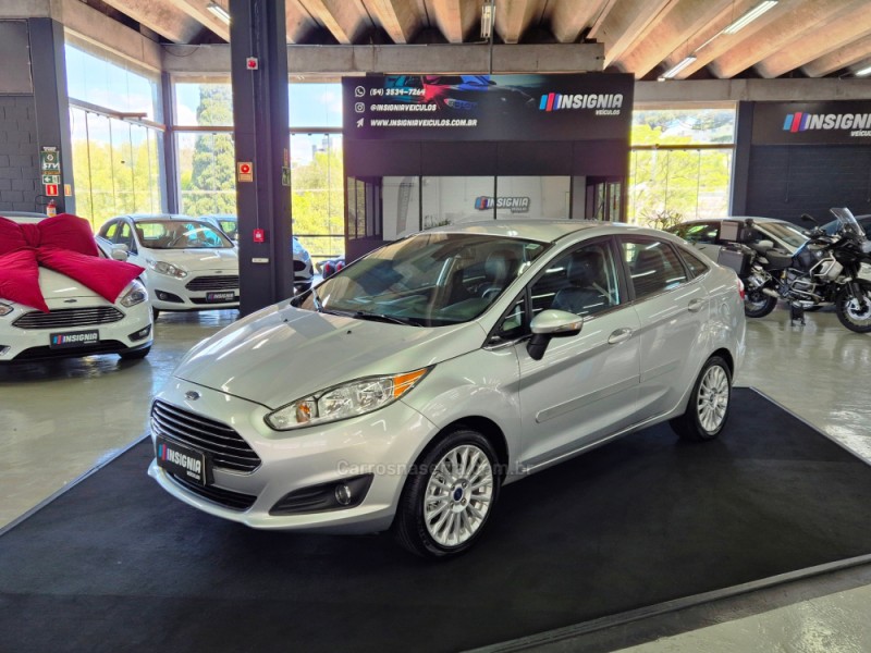 fiesta 1.6 titanium sedan 16v flex 4p automatico 2014 caxias do sul