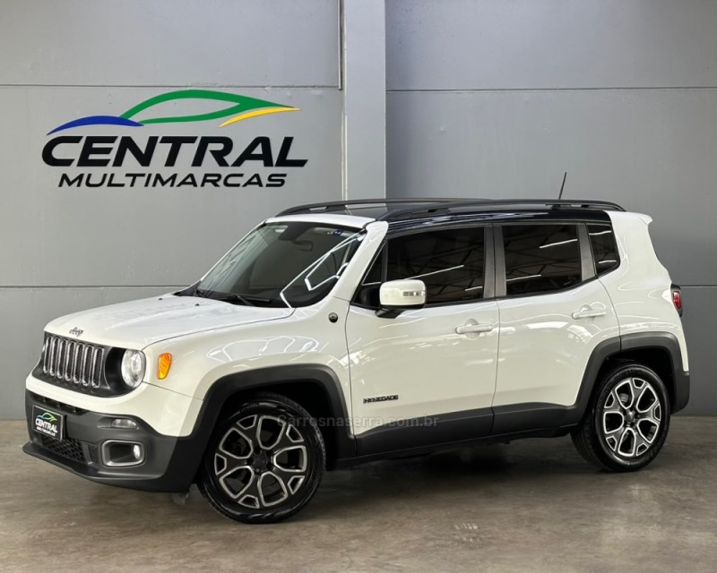 renegade 1.8 16v flex longitude 4p automatico 2016 vacaria