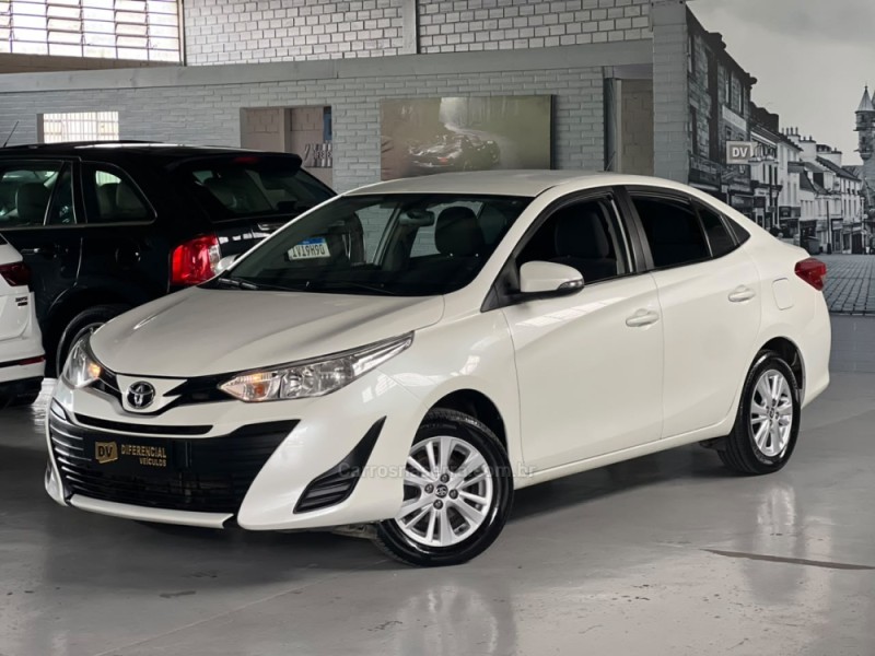 yaris 1.5 xl live sedan 16v flex 4p automatico 2020 caxias do sul