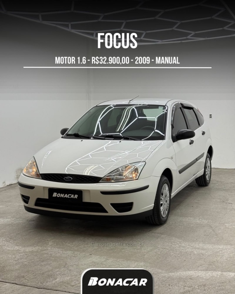 focus 1.6 8v flex 4p manual 2009 caxias do sul
