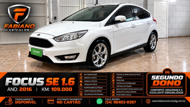 focus 1.6 se 16v flex 4p manual 2016 bento goncalves