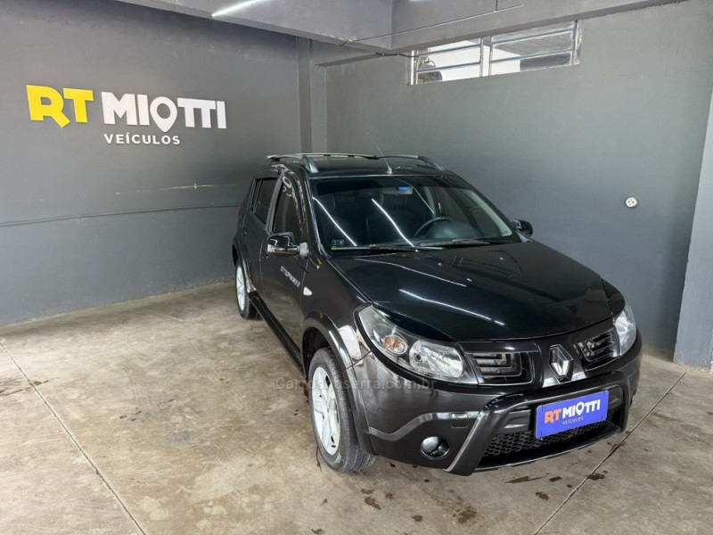 sandero 1.6 stepway 16v flex 4p manual 2011 mucum