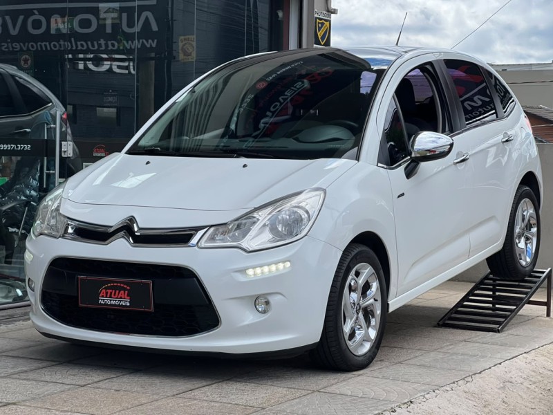 c3 1.6 exclusive 16v flex 4p automatico 2014 caxias do sul