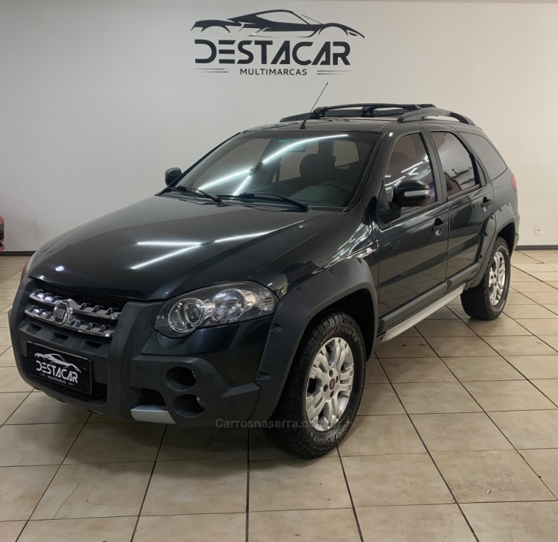palio 1.8 mpi adventure weekend 16v flex 4p automatizado 2011 caxias do sul