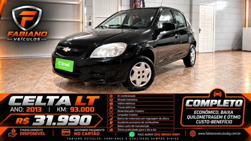 celta 1.0 vhce lt 8v flex 4p manual 2013 bento goncalves