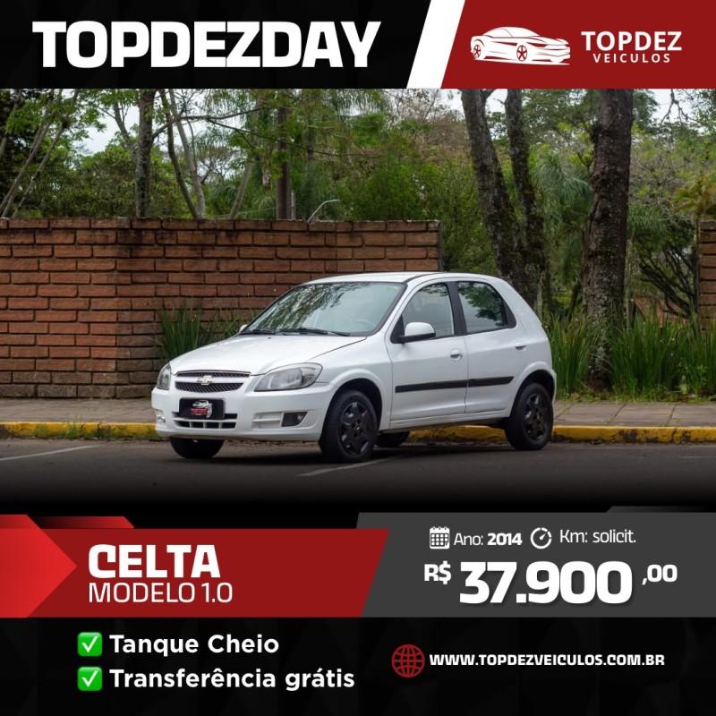 CELTA 1.0 MPFI VHC 8V GASOLINA 4P MANUAL