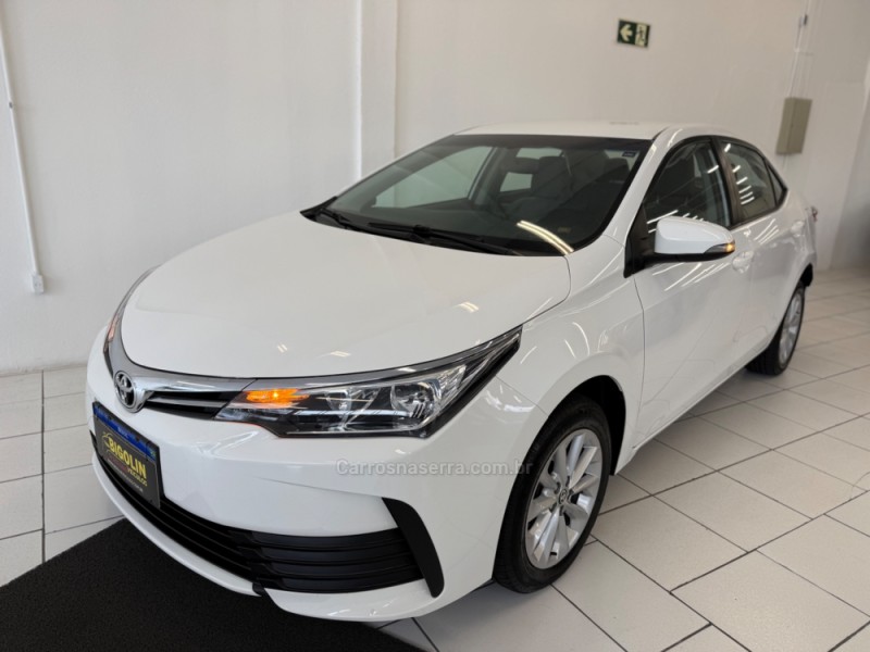 corolla 1.8 gli 16v flex 4p automatico 2018 bento goncalves