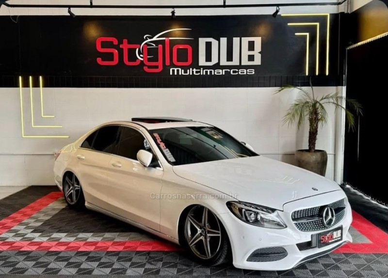 c 200 1.8 cgi turbo sport 16v gasolina 4p automatico 2015 estancia velha
