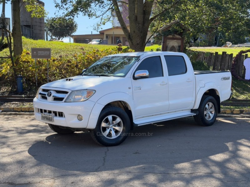 hilux 3.0 srv 4x4 cd 16v turbo intercooler diesel 4p automatico 2008 bento goncalves