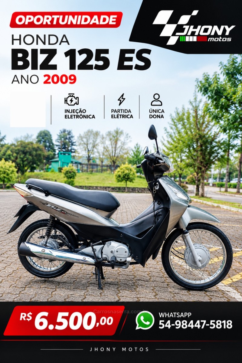 biz 125 es 2009 caxias do sul