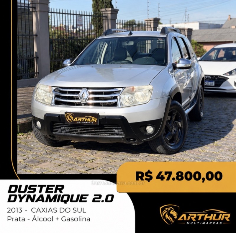 duster 2.0 dynamique 4x2 16v flex 4p automatico 2013 caxias do sul