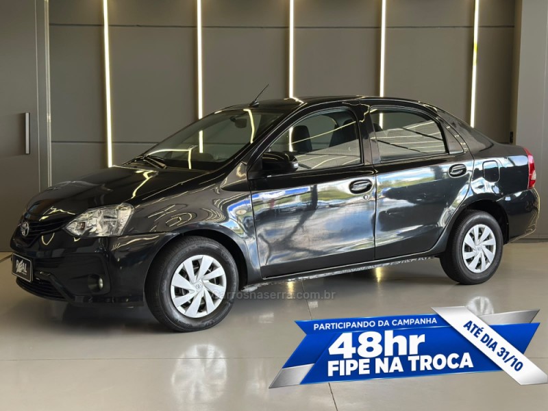 etios 1.5 x sedan 16v flex 4p automatico 2017 sapiranga