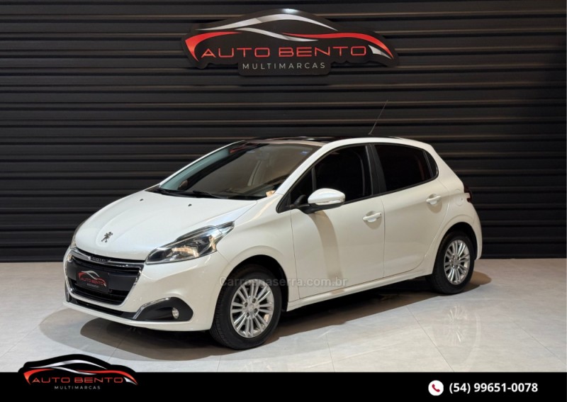 208 1.2 allure 12v flex 4p manual 2017 bento goncalves