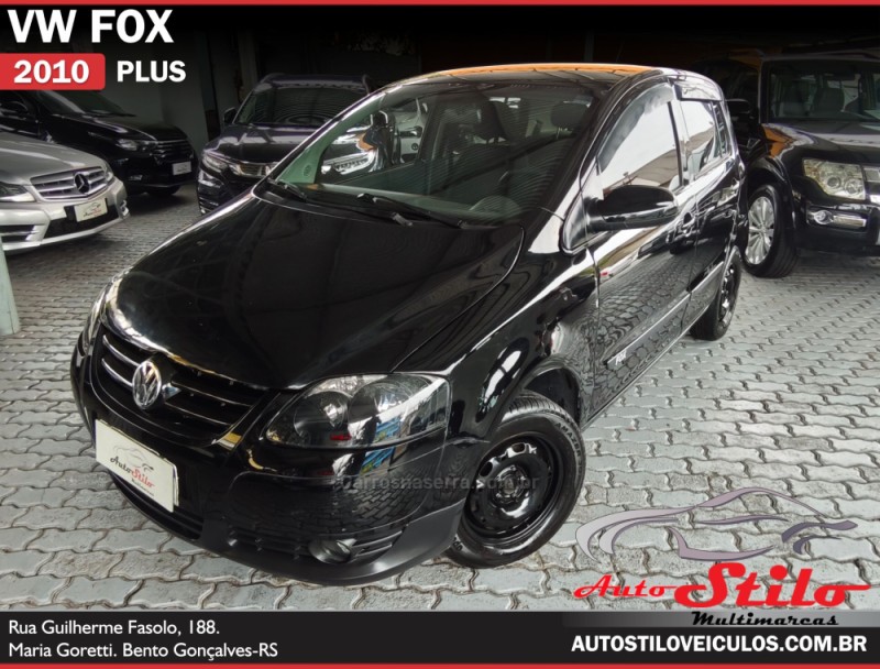 fox 1.0 mi plus 8v flex 4p manual 2010 bento goncalves