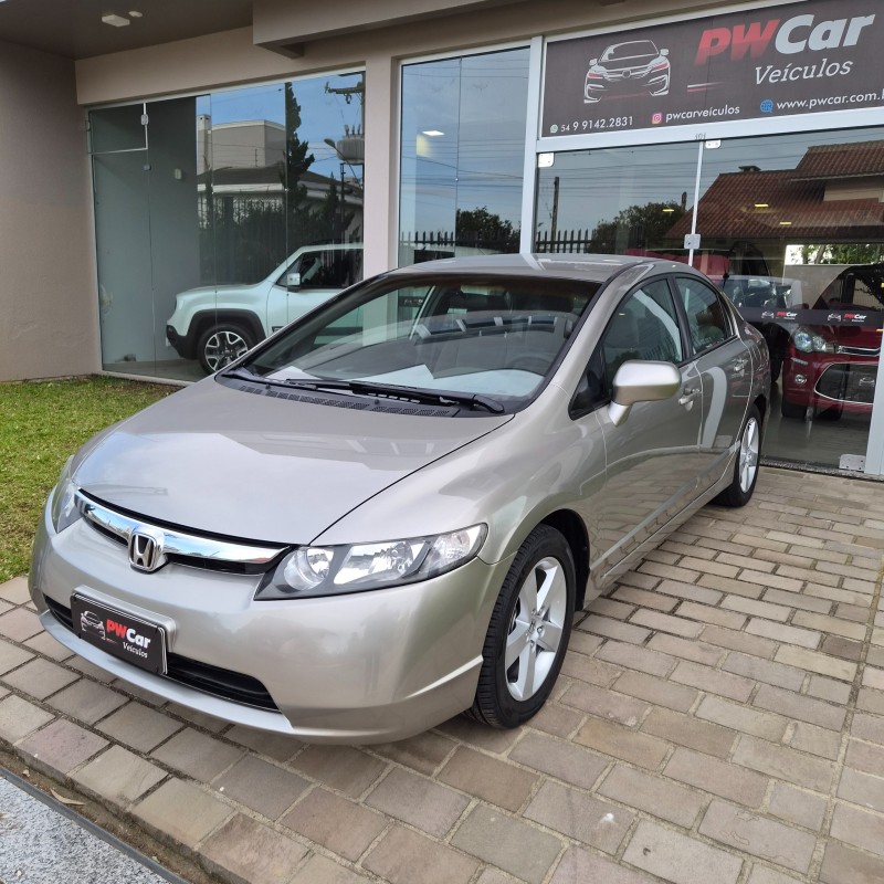 civic 1.8 lxs 16v flex 4p manual 2007 bento goncalves