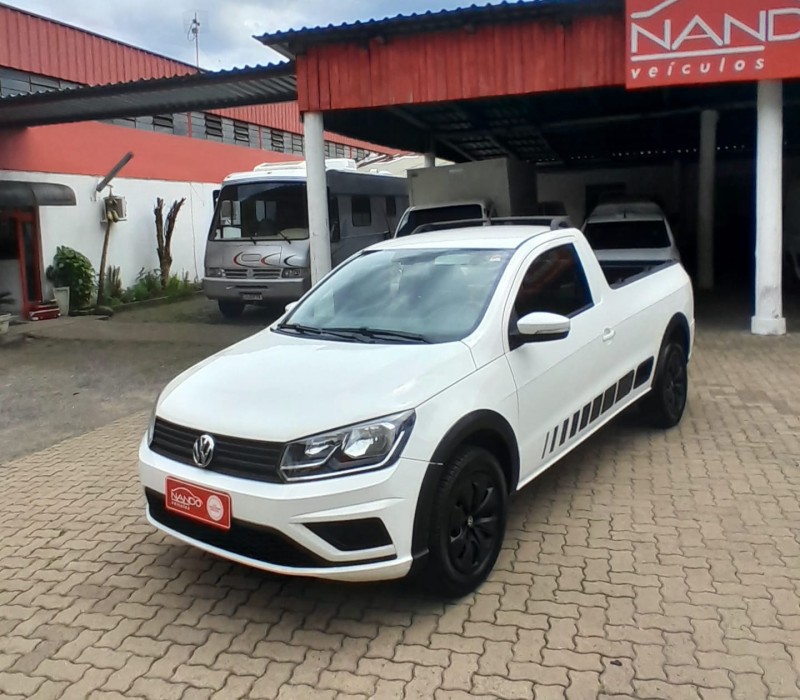 saveiro 1.6 mi trendline cs 8v flex 2p manual 2017 estancia velha