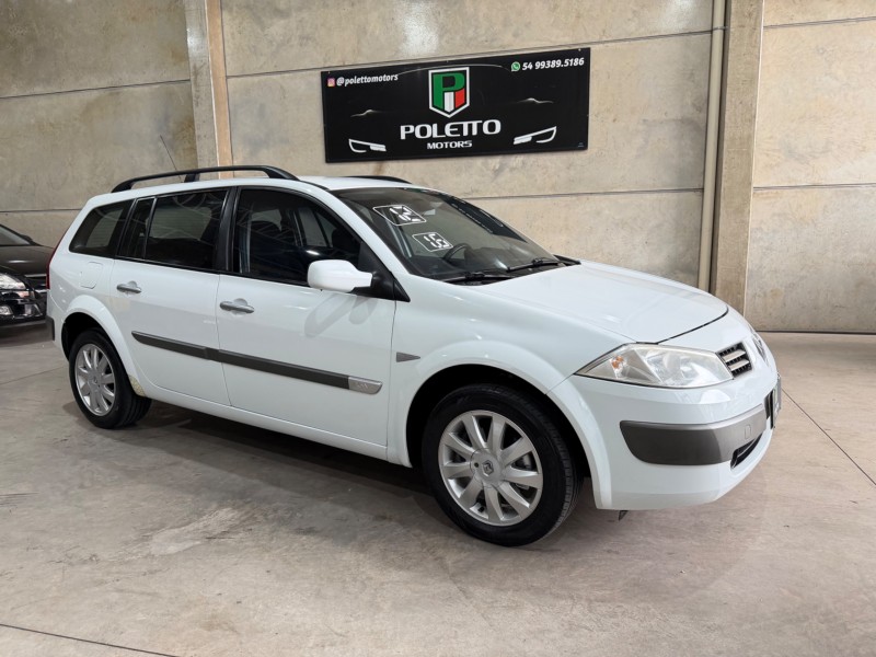 megane 1.6 dynamique grand tour 16v flex 4p manual 2012 caxias do sul
