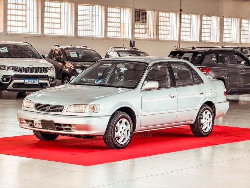 corolla 1.8 xei 16v gasolina 4p automatico 2000 nova prata