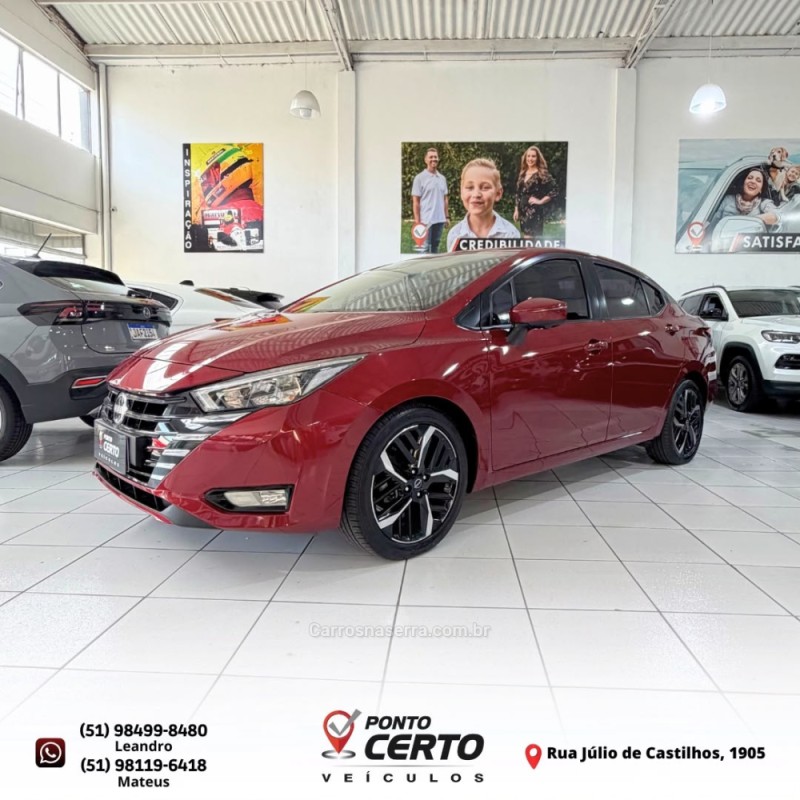 versa 1.6 exclusive 16v flex 4p automatico 2024 santa cruz do sul