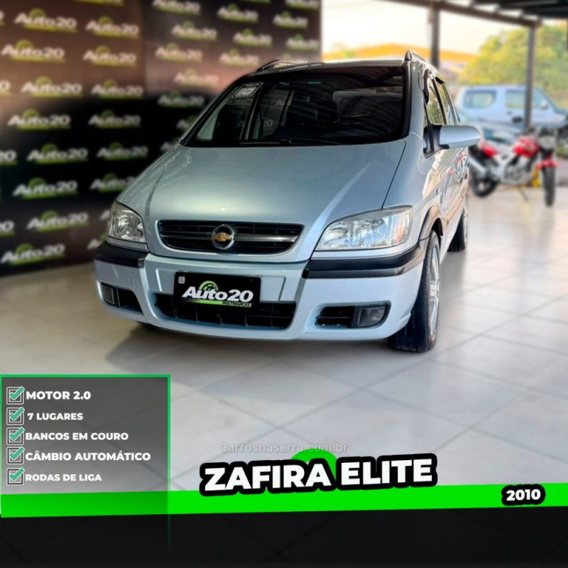 zafira 2.0 mpfi 16v gasolina 4p automatico 2010 taquara