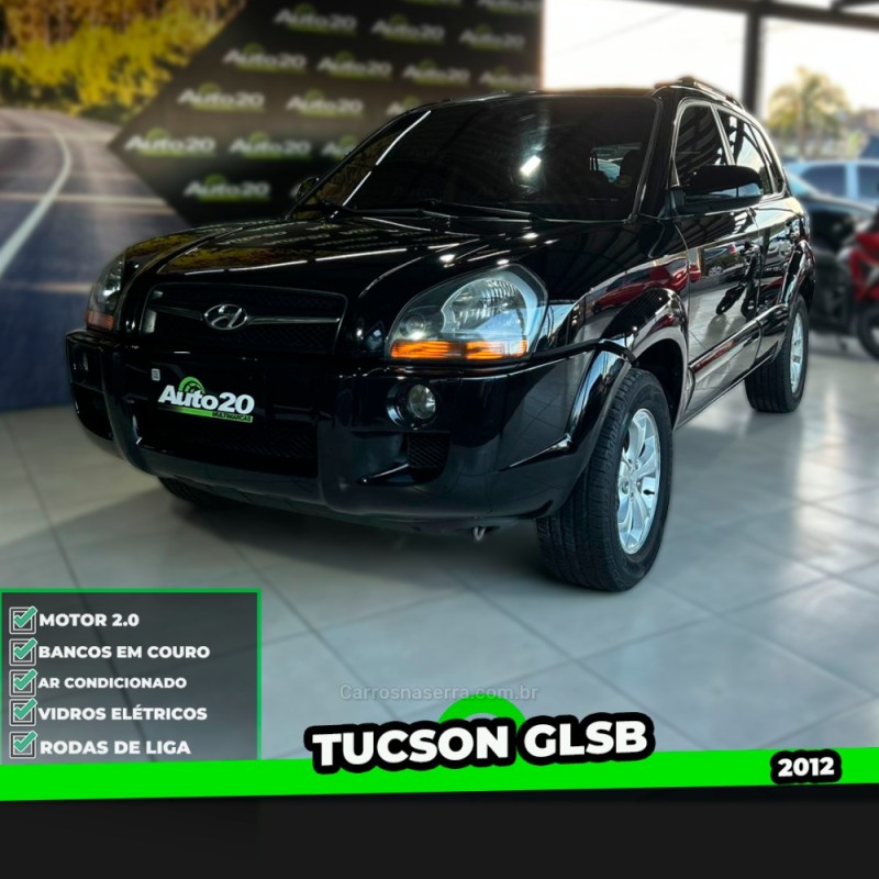 tucson 2.0 mpfi gls base 16v 143cv 2wd flex 4p automatico 2012 taquara