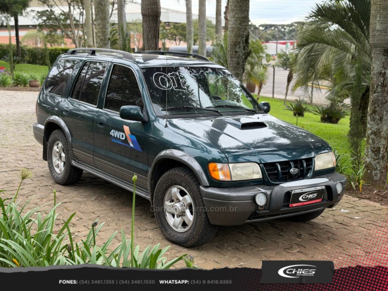 sportage 2.0 dlx grand 4x4 turbo intercooler diesel 4p manual 2001 carlos barbosa