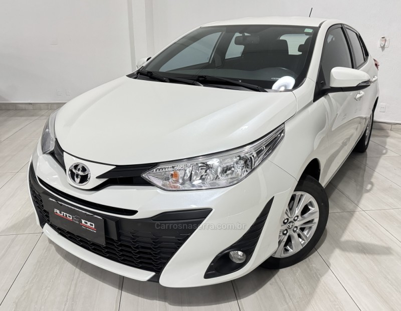 yaris 1.3 16v flex xl multidrive16 2019 caxias do sul