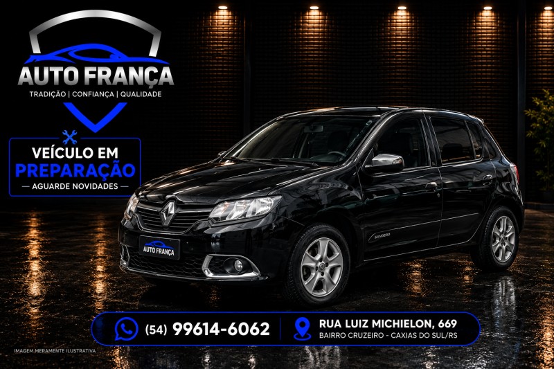 sandero 1.0 vibe 12v flex 4p manual 2017 caxias do sul
