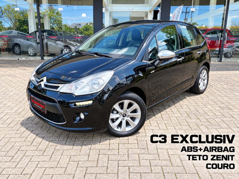 c3 1.6 exclusive 16v flex 4p automatico 2014 caxias do sul