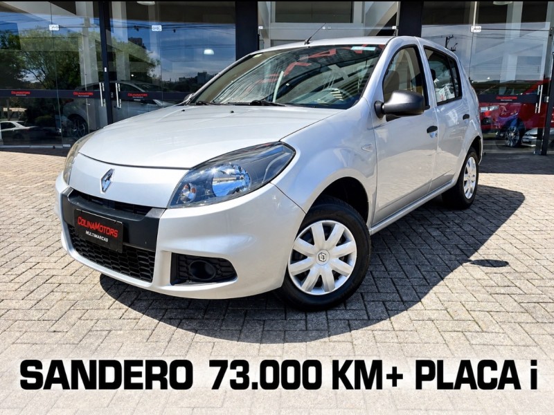 sandero 1.0 authentique 16v flex 4p manual 2014 caxias do sul