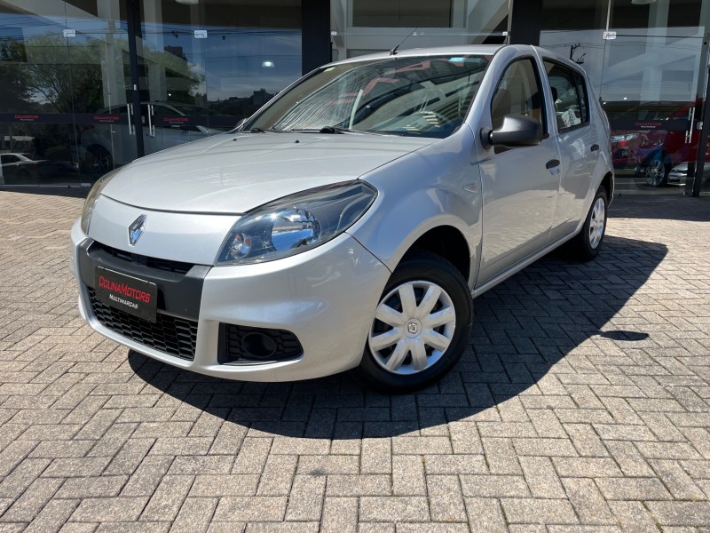 sandero 1.0 authentique 16v flex 4p manual 2014 caxias do sul