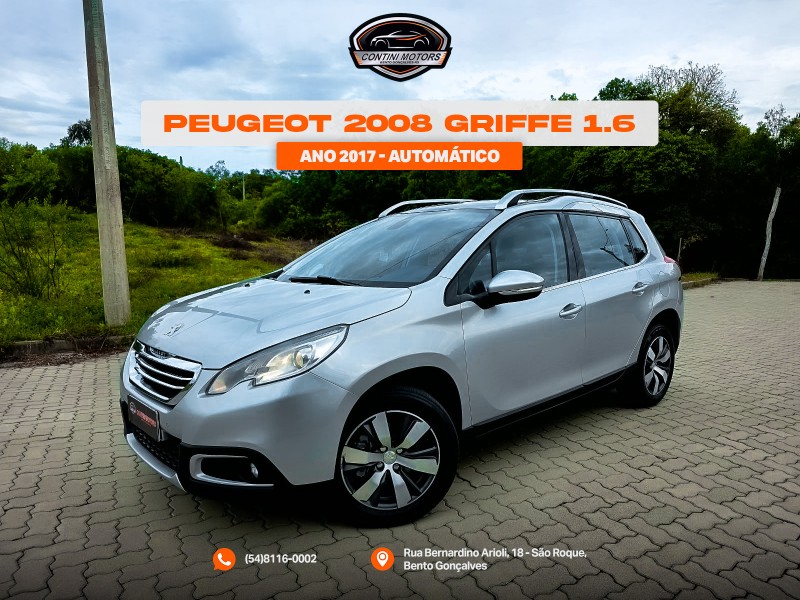 2008 1.6 16v flex griffe 4p automatico 2017 bento goncalves